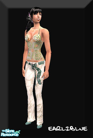 Sims 2 — e2b_set005_5 outfits - recolor 2 by earl2blue — Ceras may enjoy a casual outfit at times but she insist on