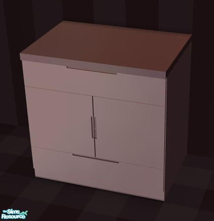 Sims 2 — NK PMS Kitchen Purple - Counter by MoMama — Prepare your meals on this state of the art kitchen counter. You