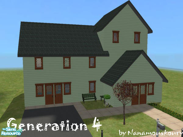 Sims 2 — Generation 4 by Nanamouskoury — Fourth point of the Generation building challenge (see tread in the forum for
