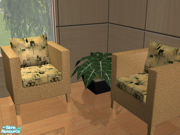 Sims 2 — Chair by SimanthaRat — Part of the Kitchen One set