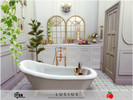 Sims 4 — Lucius bathroom by melapples — a bright and fancy bathroom. enjoy! 5x4