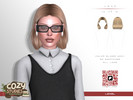 Sims 4 — Lena - hairstyle (Cozy Studies collection) by LEXEL_s — 30 swatches