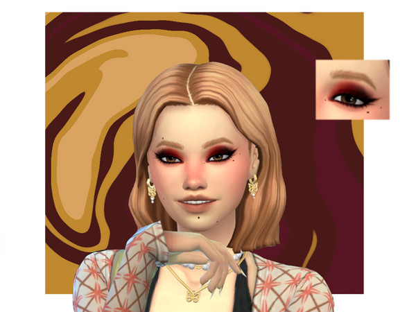 Sims 4 — Scorpio Eyeshadow by Shimidreww — Trying to find someone loyal and ambitious ? Scorpios are made for you !