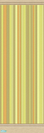 Sims 2 — Neo Natural Walls I - Stripey Kick/Crown by Lekker Sims — Coordinate your home with the Lekker Sims "Neo