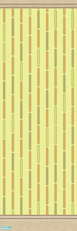 Sims 2 — Neo Natural Walls I - Hot Dog Kick/Crown by Lekker Sims — Coordinate your home with the Lekker Sims "Neo