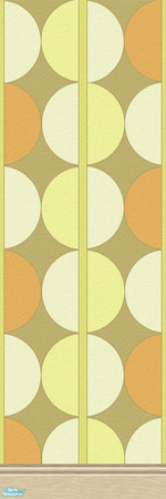 Sims 2 — Neo Natural Walls I - Dots with Kick by Lekker Sims — Coordinate your home with the Lekker Sims "Neo