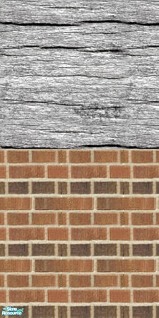 Sims 2 — Half Driftwood Siding by oldmember_babygirl7007 — This is the siding for your sim after they get that promotion