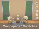 Sims 4 — Wallpaper Beige by Bibiie5104 — Basegame compatibel. Six different swatches.