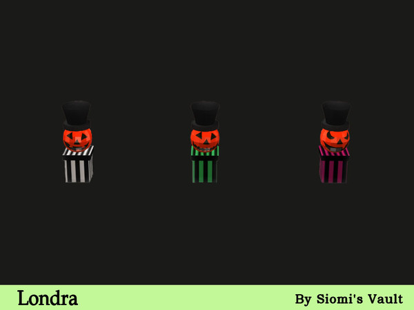 Sims 4 — Londra - Halloween Decor by siomisvault — Londra set is part of the room I made for the whole month so you'll
