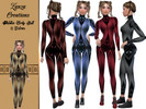 Sims 4 — Athletic body suit by ZanzaCreations — Athletic body suit in 8 colors