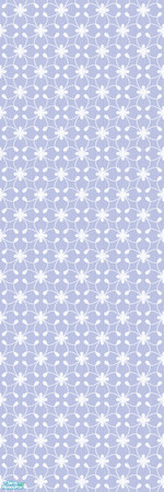 Sims 2 — Studio K Alliance - Soft Wedgewood by StudioKhagerks — A nice, simple design on a subtle vertical grasscloth