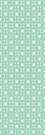 Sims 2 — Studio K Alliance - Mint by StudioKhagerks — A nice, simple design on a subtle vertical grasscloth texture.