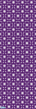 Sims 2 — Studio K Alliance - Grape by StudioKhagerks — A nice, simple design on a subtle vertical grasscloth texture.