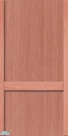 Sims 2 — Studio K Wood 04 - Woodrose by StudioKhagerks — A simple paneling with trimwork in a lighter shade. Category: