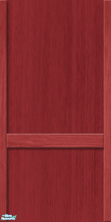 Sims 2 — Studio K Wood 04 - Sangria by StudioKhagerks — A simple paneling with trimwork in a lighter shade. Category: