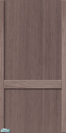 Sims 2 — Studio K Wood 04 - Slate by StudioKhagerks — A simple paneling with trimwork in a lighter shade. Category: