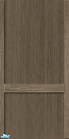 Sims 2 — Studio K Wood 04 - Charcoal by StudioKhagerks — A simple paneling with trimwork in a lighter shade. Category: