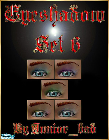 Sims 2 — ..:: Eyeshadow Set 6 ::.. by Junior_bad — 