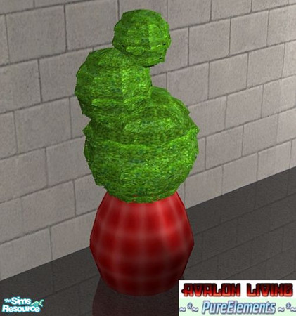 Sims 2 — Avalon Living - Topiary by SaeraMaples — A sleek and comfortable style living room.
