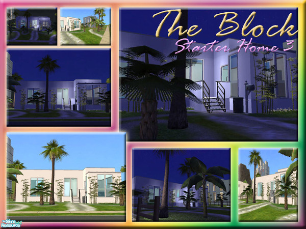 Sims 2 — The Block 2 - Starter Home 3 by Alyosha — The third starter home in my Block 2 series! For under 20,000