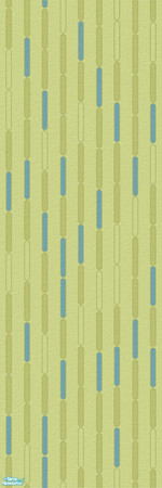 Sims 2 — Homemaker Walls I - Hot Dog  by Lekker Sims — Coordinate your home with the Lekker Sims "Homemaker"