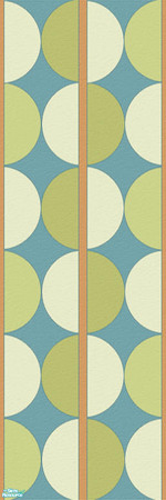 Sims 2 — Homemaker Walls I - Dots by Lekker Sims — Coordinate your home with the Lekker Sims "Homemaker"