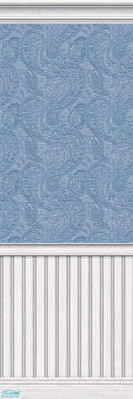 Sims 2 — Lace Walls ~ Paisley ~ Denim ~ BASE ~ AA by maylynn55 — Made by MayLynn55 **TSRAA** Thank you to Katie for all