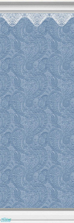 Sims 2 — Lace Walls ~ Paisley ~ Denim ~ 25 by maylynn55 — Made by MayLynn55 **TSRAA** Thank you to Katie for all her