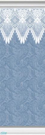 Sims 2 — Lace Walls ~ Paisley ~ Denim ~ 23 by maylynn55 — Made by MayLynn55 **TSRAA** Thank you to Katie for all her