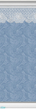 Sims 2 — Lace Walls ~ Paisley ~ Denim ~ 17 by maylynn55 — Made by MayLynn55 **TSRAA** Thank you to Katie for all her