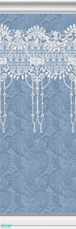 Sims 2 — Lace Walls ~ Paisley ~ Denim ~ 14 by maylynn55 — Made by MayLynn55 **TSRAA** Thank you to Katie for all her