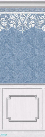 Sims 2 — Lace Walls ~ Paisley ~ Denim ~ 7A by maylynn55 — Made by MayLynn55 **TSRAA** Thank you to Katie for all her