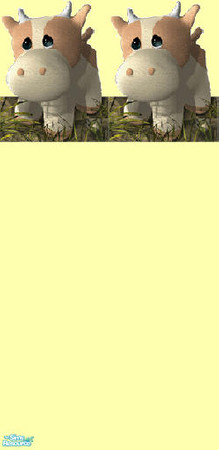 Sims 2 — Little Moo Wallpapers - Yellow by Jaymz87 — Simple wallpaper, great results! Perfect for a babies or toddlers