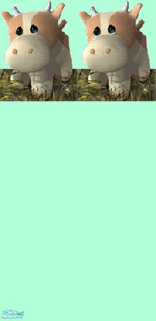 Sims 2 — Little Moo Wallpapers - Green by Jaymz87 — Simple wallpaper, great results! Perfect for a babies or toddlers