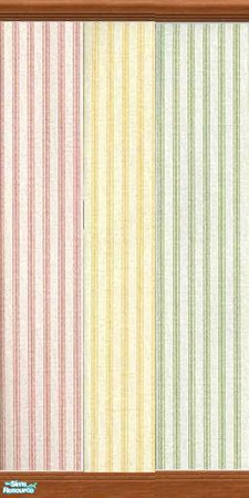 Sims 2 — Stripe Wallpapers by FluffyAuntyDi — A set of pink,green,and yellow stripes for your sims homes Enjoy!