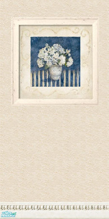 Sims 2 — picture frame wall set - Individual Item by skinflin — wall 3-part of set