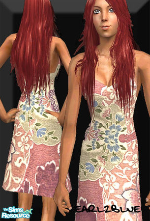 Sims 2 — e2b_set004_K Dresses - Recolor 4 by earl2blue — No one knows what the "K" in K-dresses stand for but