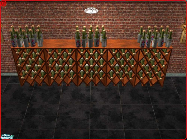 Sims 2 — Messy Piece of BYOWC by Lostandconfused1 — Messy piece of build your own wine cellar