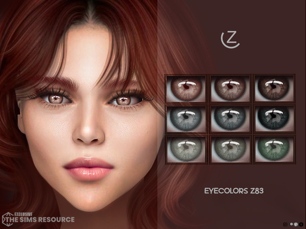 Sims 4 — EYECOLORS Z83 by ZENX — Base Game