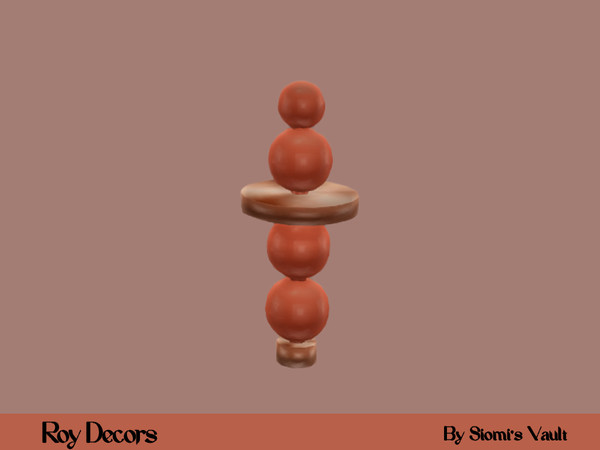 Sims 4 — Roy Decors - Clutter #02 by siomisvault — Alright so now I'm into modern decorations I hope you like it Roy is a