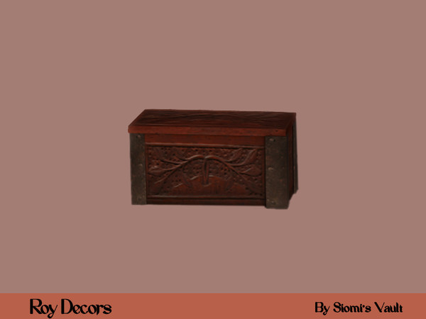 Sims 4 — Roy Decors - Box by siomisvault — Alright so now I'm into modern decorations I hope you like it Roy is a cute