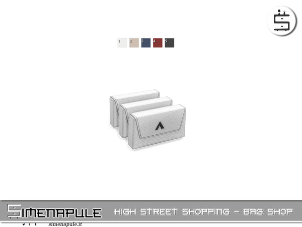 Sims 4 — High Street Shopping - Wallets by Simenapule — High Street Shopping - Bag Shop Part 2