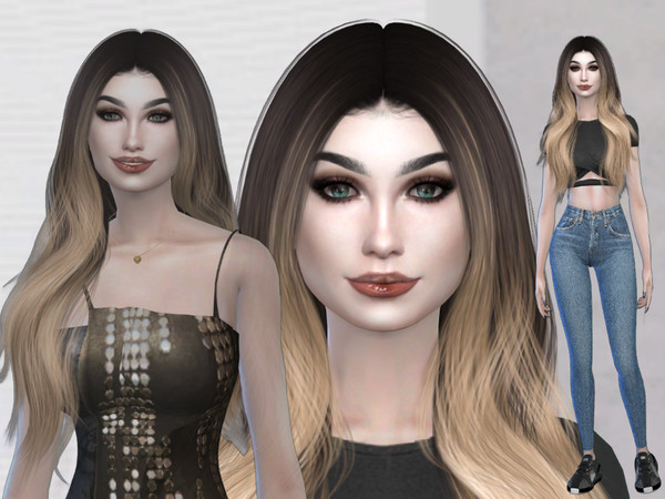 Sims 4 — Tasha Bailey by GoldieG17 — Female