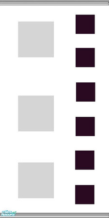 Sims 2 — modern grey-black squares set - Individu by skinflin — as name states 10