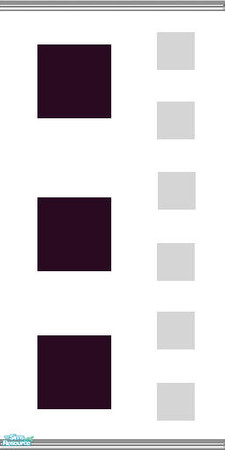 Sims 2 — modern grey-black squares set - Individu by skinflin — as name states 9