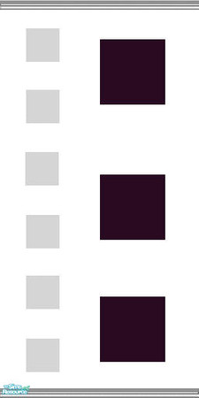 Sims 2 — modern grey-black squares set - Individu by skinflin — as name states 5