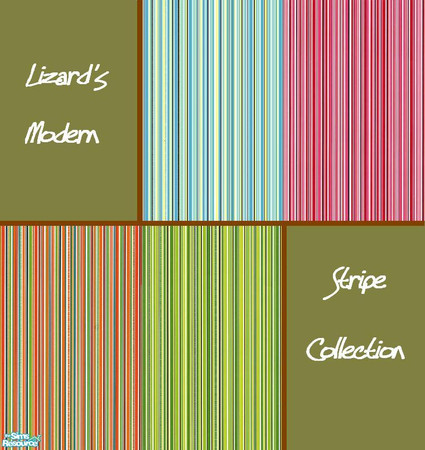 Sims 2 — Modern Stripes Collection by *Lizard* — Modern Stripe wallpaper. Hope you like. 