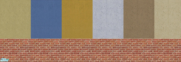 Sims 2 — London's Brick Treatment on Stucco by titanicbrittanic — This is one thing that should have been thought of long