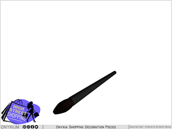 Sims 4 — Onyxia Makeup Brush by Onyxium — Onyxium@TSR Design Workshop Decoration Collection - Belong To The 2024 Year