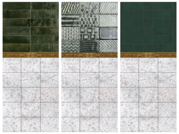 Sims 4 — Bathroom tiles with marble by Veresk_Veresk — Different tiles for your bathroom. In the future, I will try to
